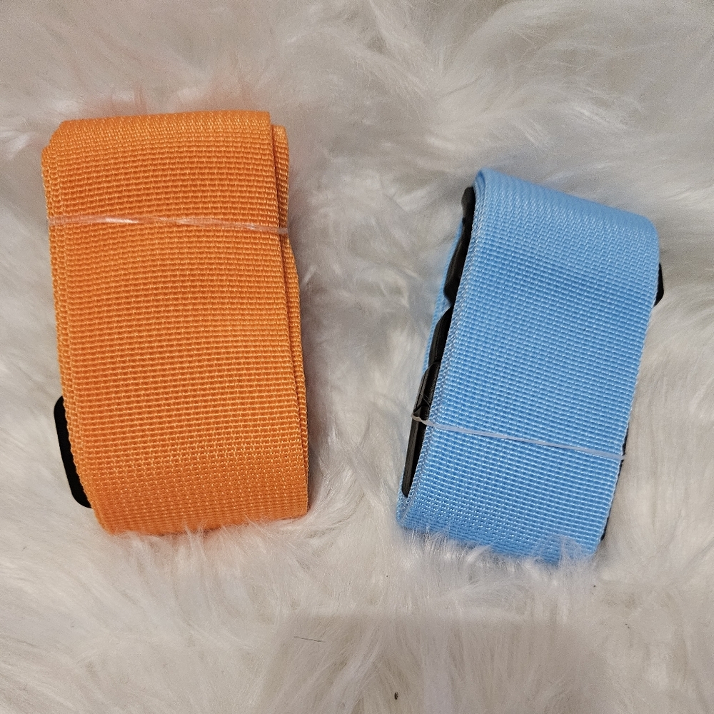 Flashy suitcase straps (2) - Picture 2 of 2